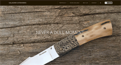 Desktop Screenshot of gallagherknives.com